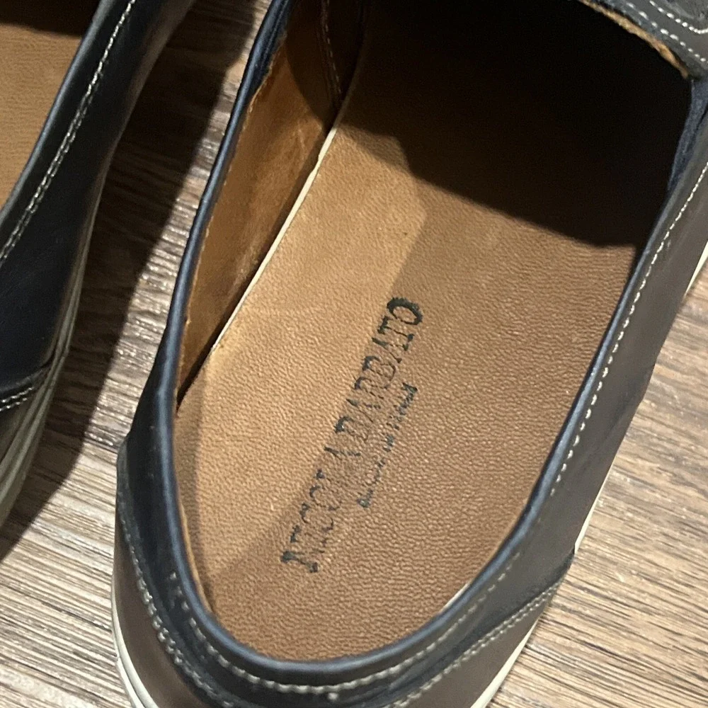 Nicola Barbato Loafer Handwoven Slip-On Size 42 EU Navy Made In Italy